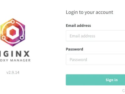 超强大的 Nginx 可视化管理工具  nginx-proxy-manager 