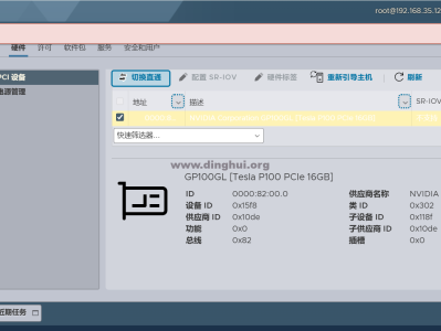 关于ESXi显卡直通踩坑记：物理机需要开启Above 4G