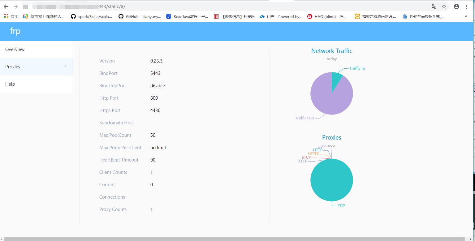 内网穿透工具frp web访问