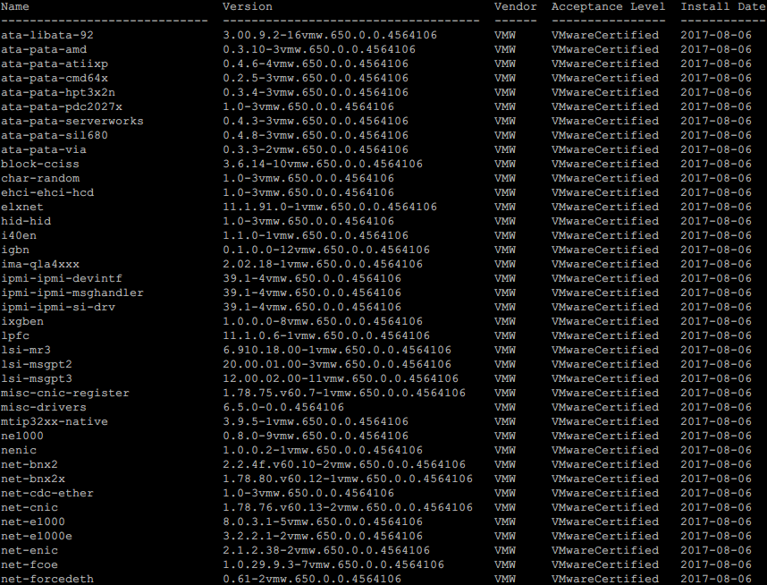 ESXi 6.5使用Web Client进行升级 