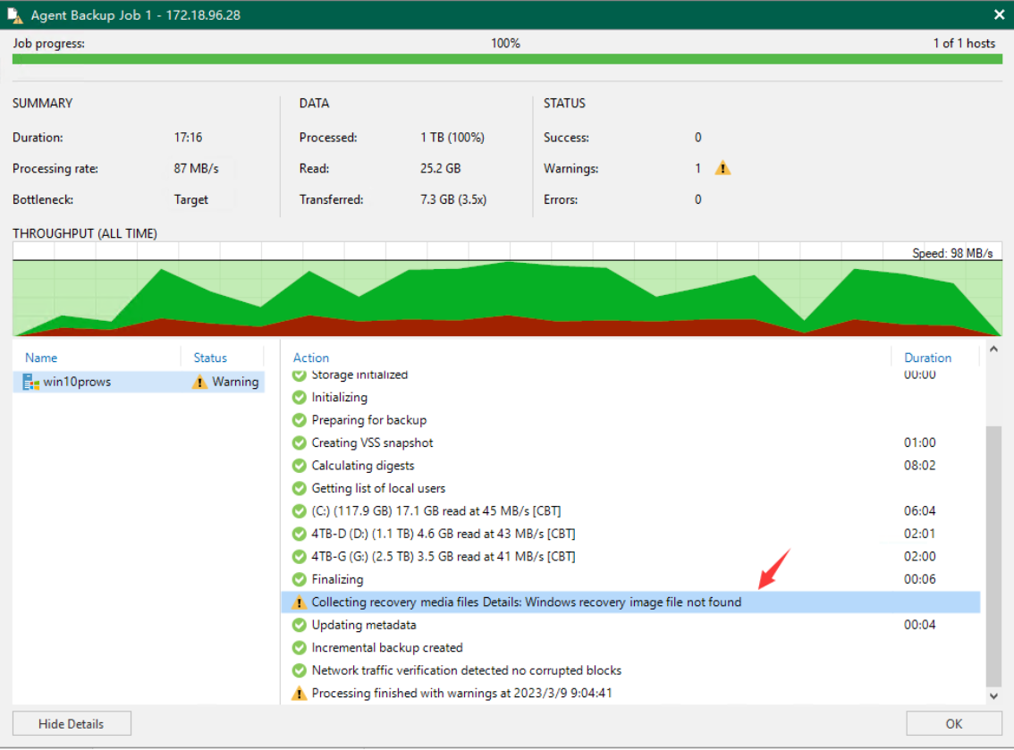 使用Veeam备份物理机出现“Windows recovery image file not found”的解决办法_image