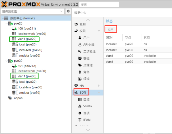 Proxmox VE 8 SDN创建VLAN隔离用户网络_创建虚拟机_04