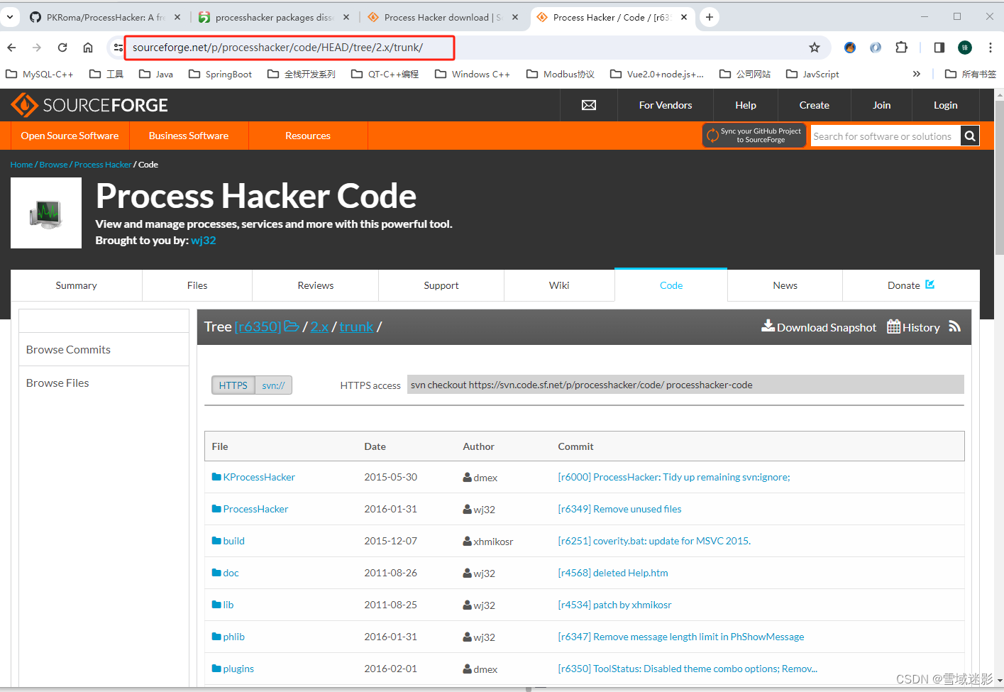 https://sourceforge.net/p/processhacker/code/HEAD/tree/2.x/trunk/