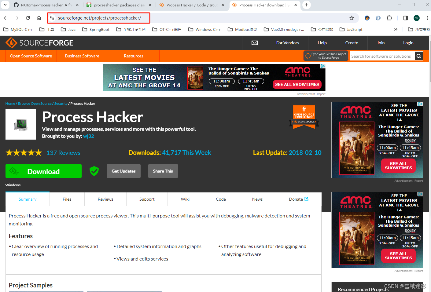 https://sourceforge.net/projects/processhacker/