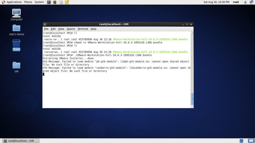 VMware For Linux INSTALL