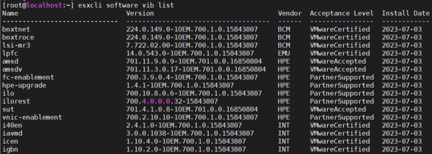 怎么在ESXi上安装和删除VIB | 什么是VIB? | ESXi VIB里面有什么？